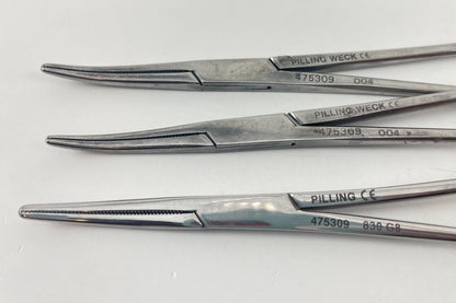 LOT OF 7 Pilling & V. Mueller Crile Forceps: + 30 DAY WARRANTY!