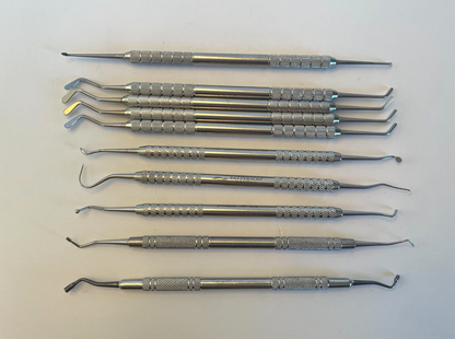 LOT of 10 Dental Instruments: Nordent, Patterson, Henry Schein