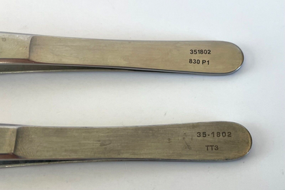 LOT OF 2 Pilling 351802 DeBakey Tissue Forceps with 30 DAY WARRANTY!