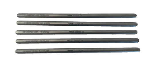 LOT OF 5 Mitek 232024 Malleable Graft Retractors 8" Length + 30 DAY WARRANTY!