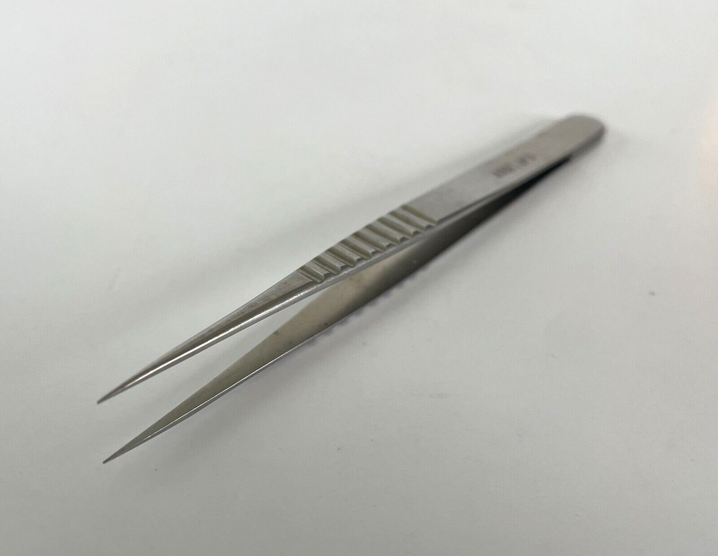 ASSI JF-3 Micro Forceps, Straight, 0.3mm Tip, 4.25"