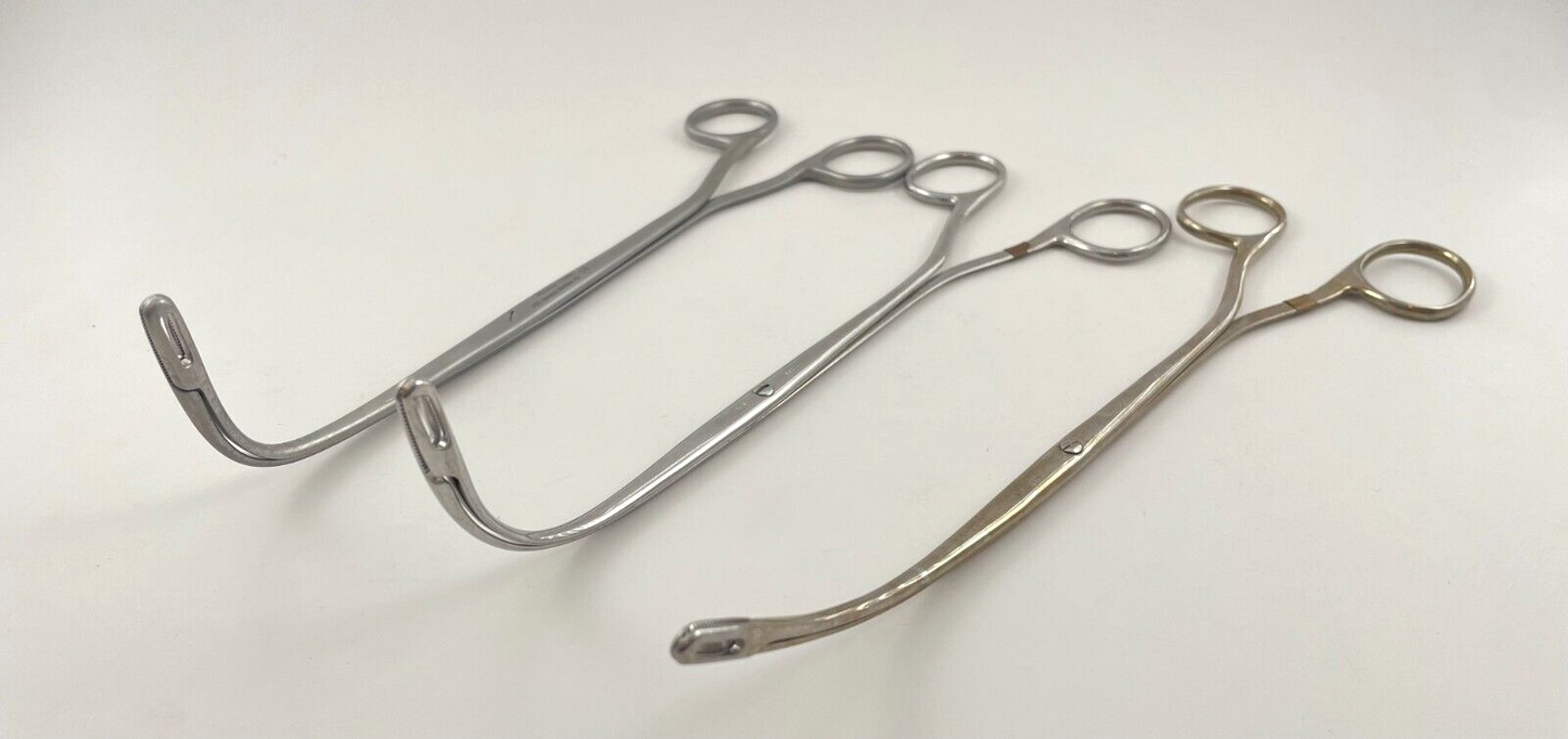 LOT OF 3 Randall Kidney Stone Grasping Forceps: Pilling/Weck + 30 DAY WARRANTY!