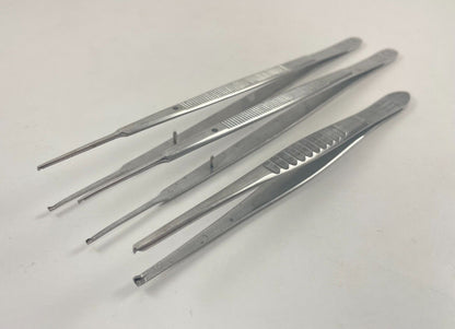 LOT OF 3 Pillling Tissue Forceps: 351905 Gerald, 181129 Thumb + 30 DAY WARRANTY!