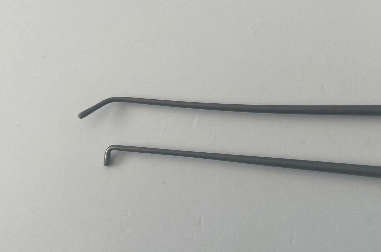 LOT OF 2 INOX MCL-S10 Microfrance Sataloff Laryngeal Ball Dissector INOX MCL-S12