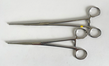 LOT OF 2 PEAN Forceps Surgical Tweezers Weck 476115, Codman 91 -30 DAY WARRANTY!