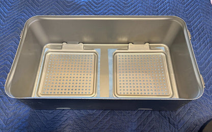 V. Mueller Genesis CD3-7B Sterilization Container 2 LAYER BASKETS 7" X 12" X 23"