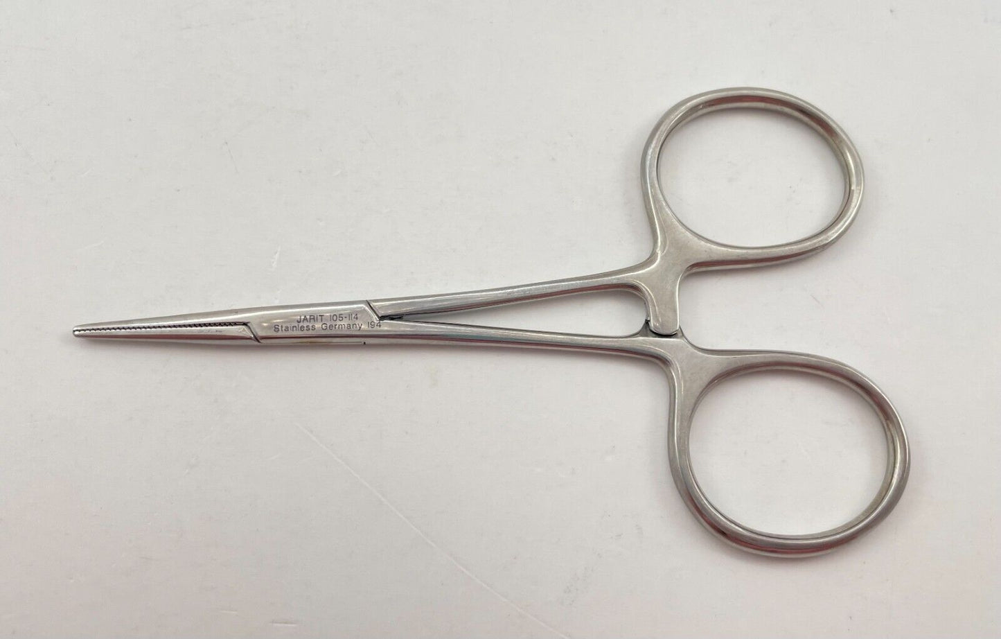 LOT OF 3 Mosquito Forceps: Jarit 105-114, Weck 475081, Pilling Weck 475101