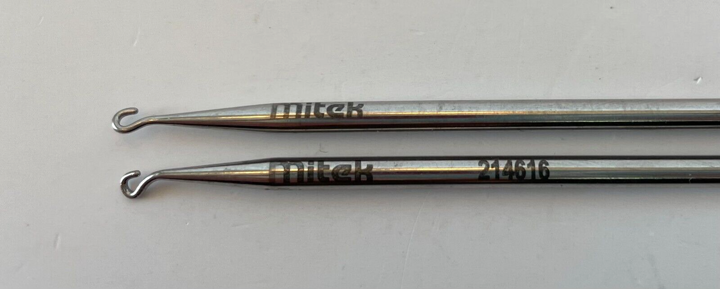 LOT OF 2 Mitek 214616 Crochet Hook + 60 DAY WARRANTY