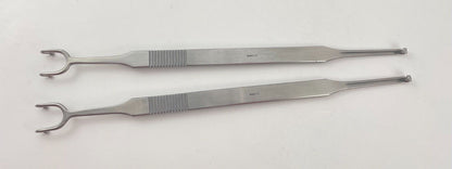 LOT OF 2 Weck 50190 Cottle Knife Guide And Retractor, 3.6mm x 14.1mm Blade