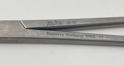 LOT OF 4 Allis Tissue Forceps 10": Miltex, Euro-Med (2), Millennium