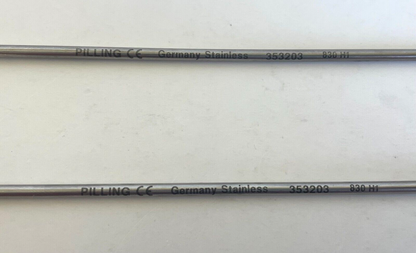 LOT of 2 Pilling 353203 Stylet For Rumel Tourniquet