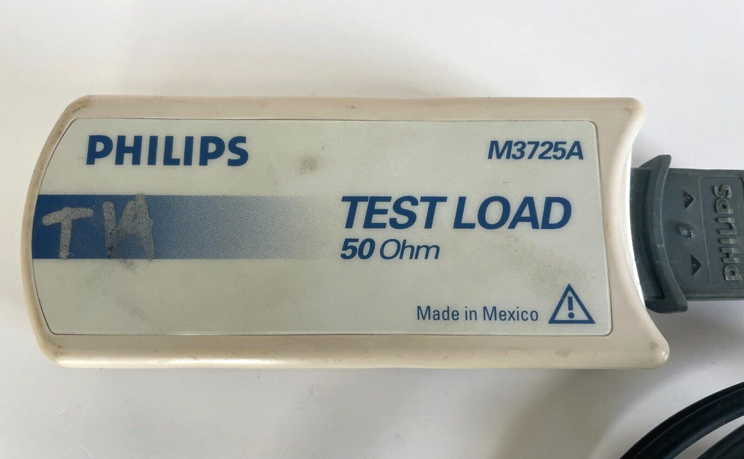 Philips Test Load 50 Ohm M3725A + Cable Pad Cable Plug Connector M3508A