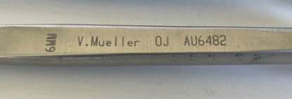 SET of 2 V. Mueller Alexander Mastoid Gouge AU6480, 4mm; AU6482, 6mm