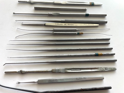 LOT of 19 Surgical Instruments: V. Mueller, Storz, Pilling, Richards, Jarit