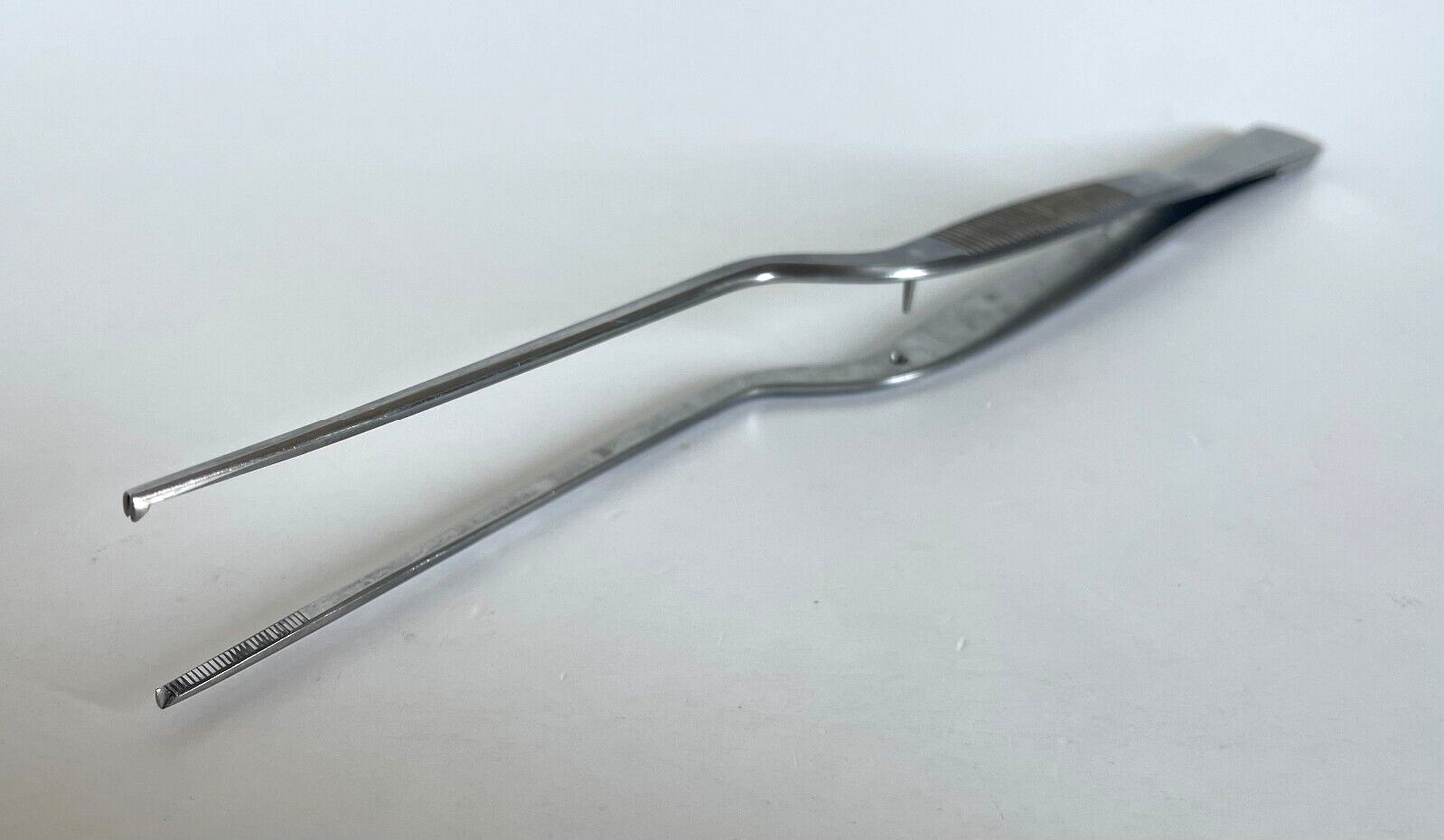 V. Mueller NL-1570 Bayonet Cushing Tissue Forceps, 1x2 Teeth w/ 30 DAY WARRANTY!