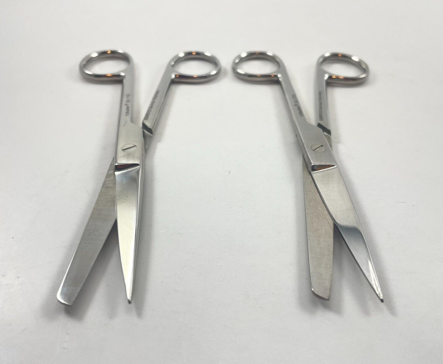 LOT OF 2 V. Mueller SU1703 Surgical Scissors, Straight, 6" + 30 DAY WARRANTY!