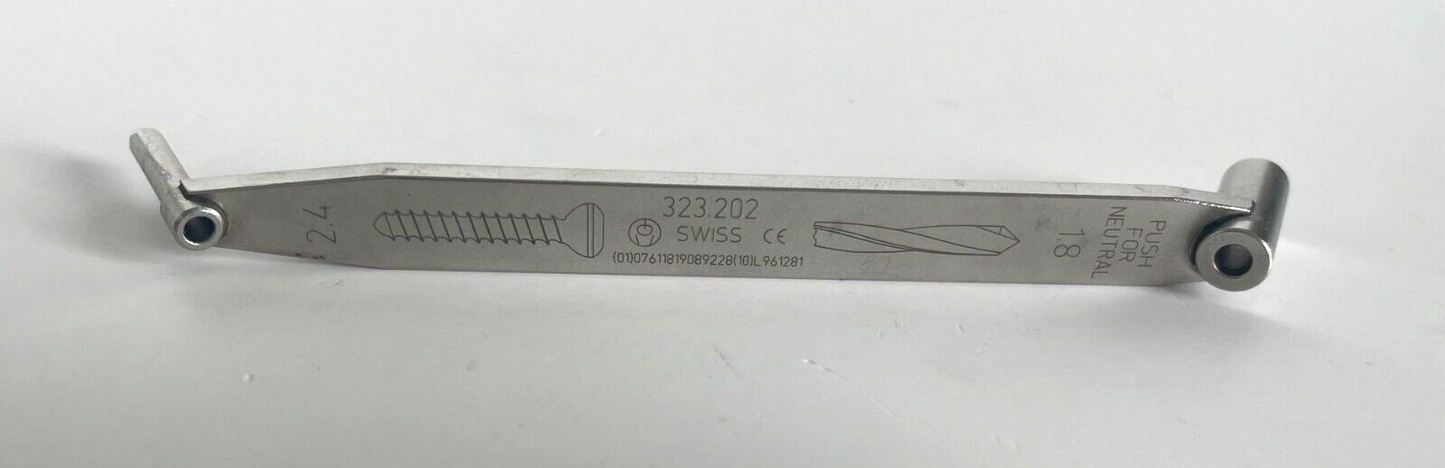 Synthes 323.202 Orthopedic Drill Guide 1.8mm/2.4mm