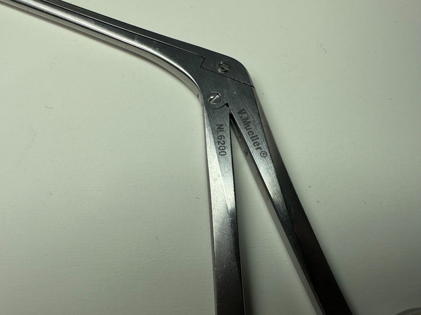 V. Mueller NL 6200 Spence Rongeur Forceps, Alligator Type Shaft length 7-1/2 in