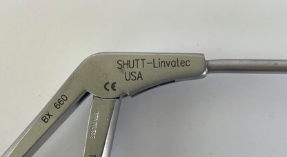 SHUTT-Linvatec 1.1212 B-Scoop Forceps 30° Left 3.4mm for Arthroscopy