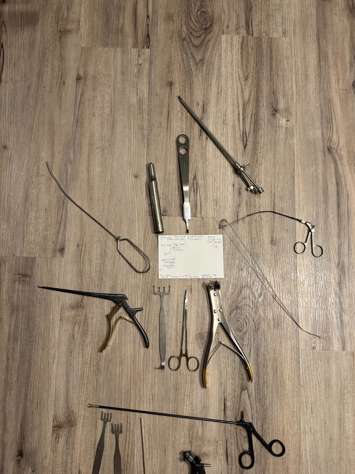 Lot of 15 Surgical Instruments Symmetry, Karl Storz, Stryker, etc - NEEDS REPAIR