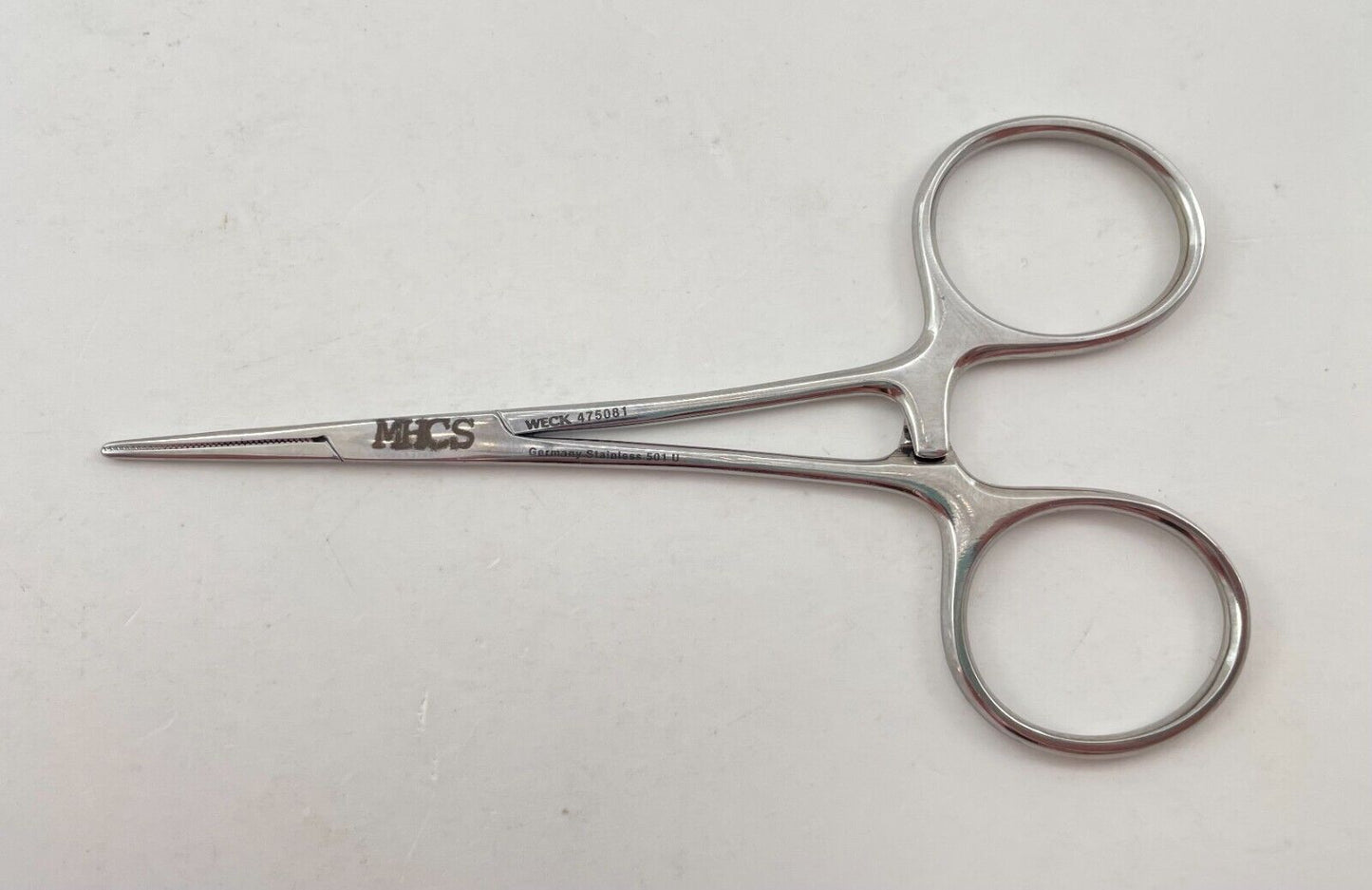 LOT OF 3 Mosquito Forceps: Jarit 105-114, Weck 475081, Pilling Weck 475101