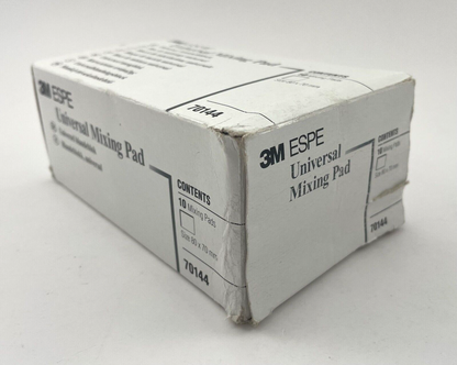 3M ESPE Universal Mixing Pad, Box of 10, 80mmx70mm, 70144