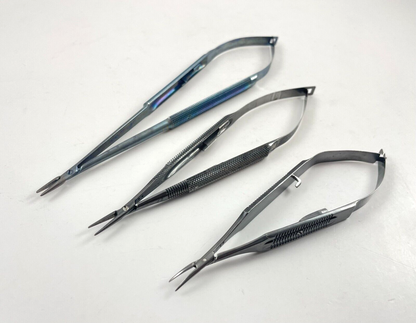 LOT OF 3 Needle Holders: Wexler NL 0712.23, Scanlan 6006-50, Pilling 424110