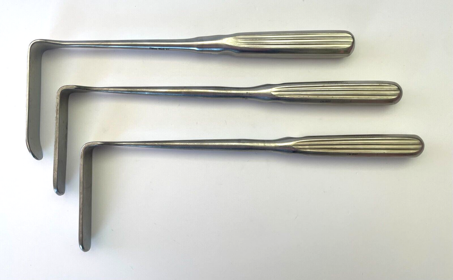 Set of 3 Sauerbruch Retractors, V. Mueller, Pilling Weck - 30 DAY WARRANTY!