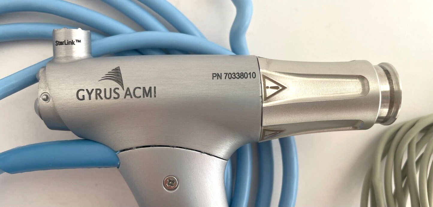 Gyrus ACMI 70338010 Diego Shaver Handpiece & 7033-8005 Sterilization Case