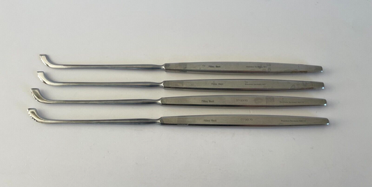 LOT OF 4 Pilling Weck 073370 Fisher Tonsil Knife / Dissector + 30 DAY WARRANTY