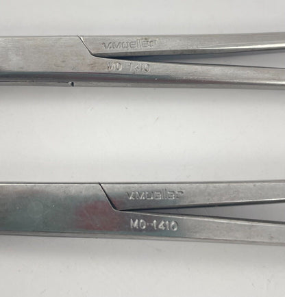 LOT OF 2 V. Mueller MO 1410 White-Lillie Seizing Tonsil Forceps, 7 1/2"