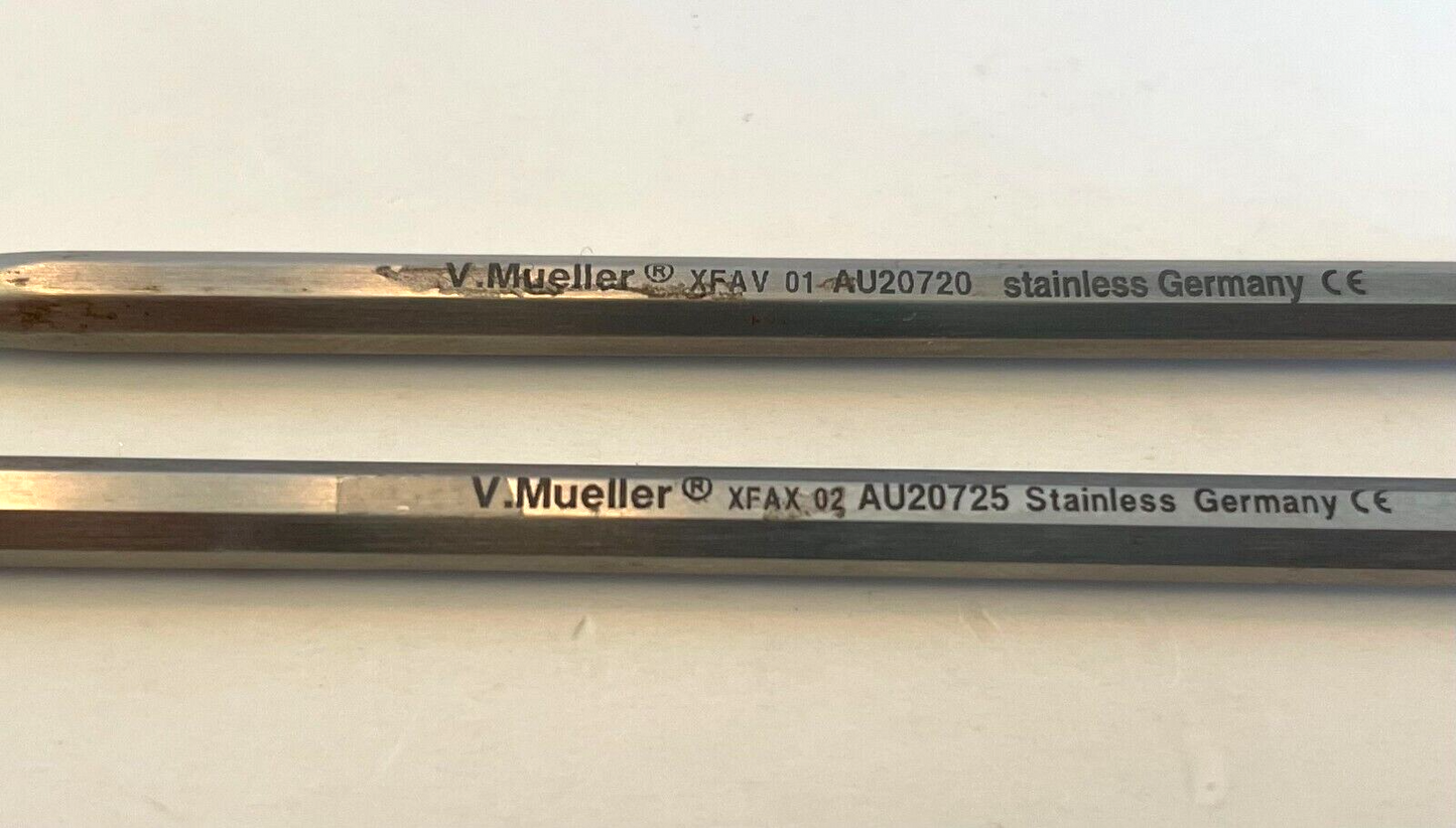 LOT OF 2 V. Mueller AU20720 + AU20725 Hough Excavators "Whirlybird-style"