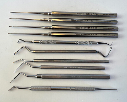 LOT OF 10 Dental/Ortho Instruments