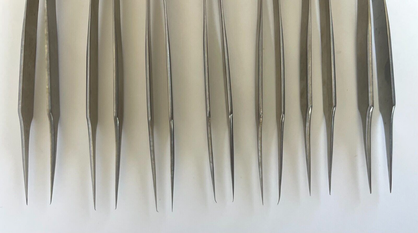 LOT OF 7 Karl Storz Bipolar Forceps S2050 - SOME TIPS MAY NEED REPAIRED!