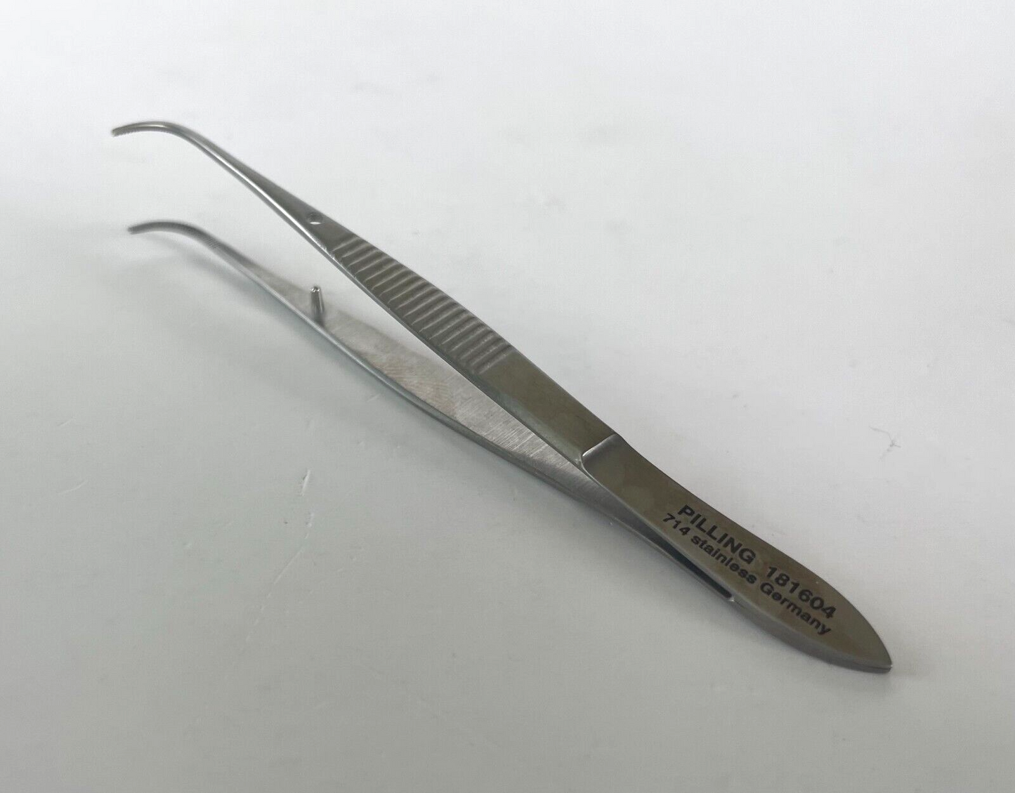 Pilling 181604 Iris Dressing Forceps, 3 3/4" + 30 DAY WARRANTY!