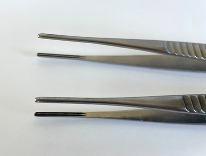 LOT OF 2 Pilling 351802 DeBakey Tissue Forceps with 30 DAY WARRANTY!