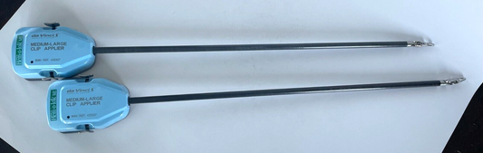 LOT OF 2 Intuitive Surgical Da Vinci 420327 Medium-Large Clip Applier, 8mm