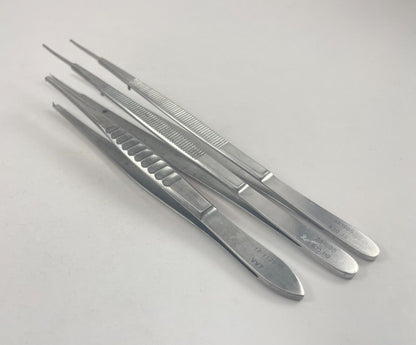 LOT OF 3 Pillling Tissue Forceps: 351905 Gerald, 181129 Thumb + 30 DAY WARRANTY!