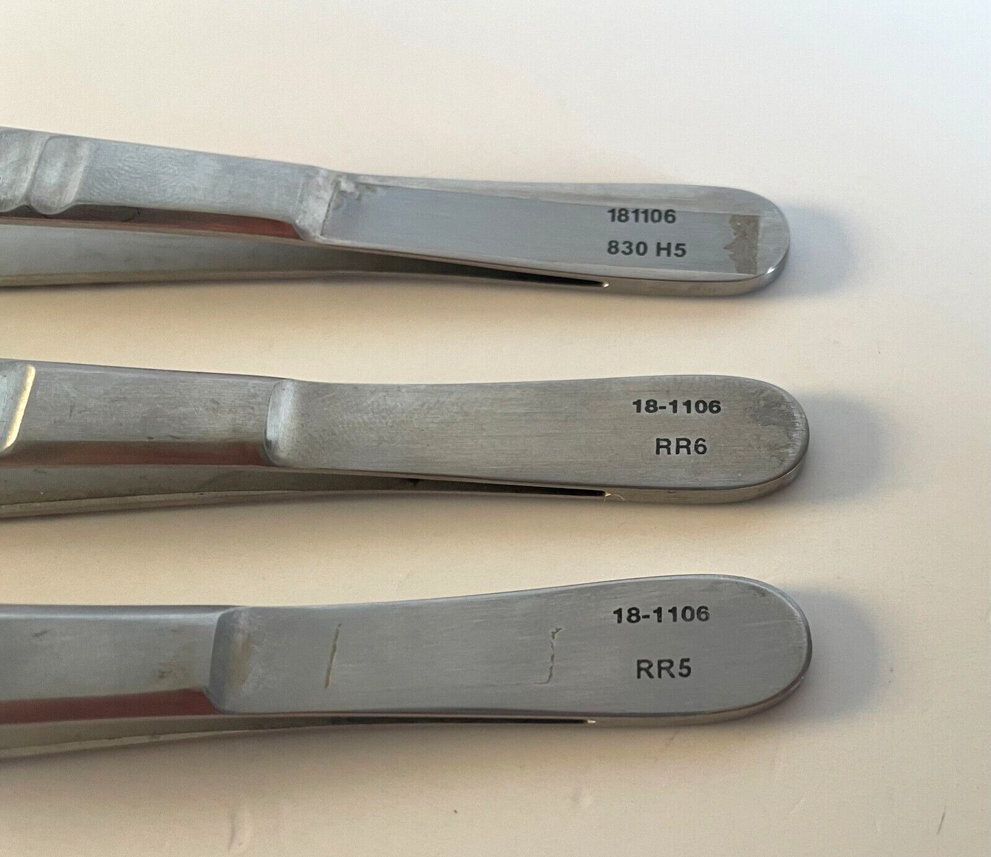 LOT OF 3 Pilling 18-1106 Thumb Dressing Forceps