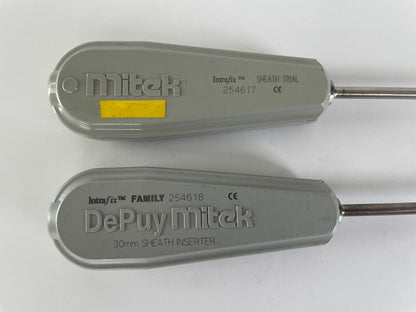 SET of 2 Mitek Surgical Orthopedic Intrafix 254617, 254618