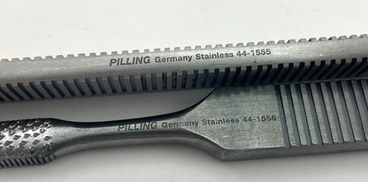 LOT OF 2 Pilling 441555 Kleinert Kutz Rasp, Double-Ended, Fine/Coarse, 7.5mm