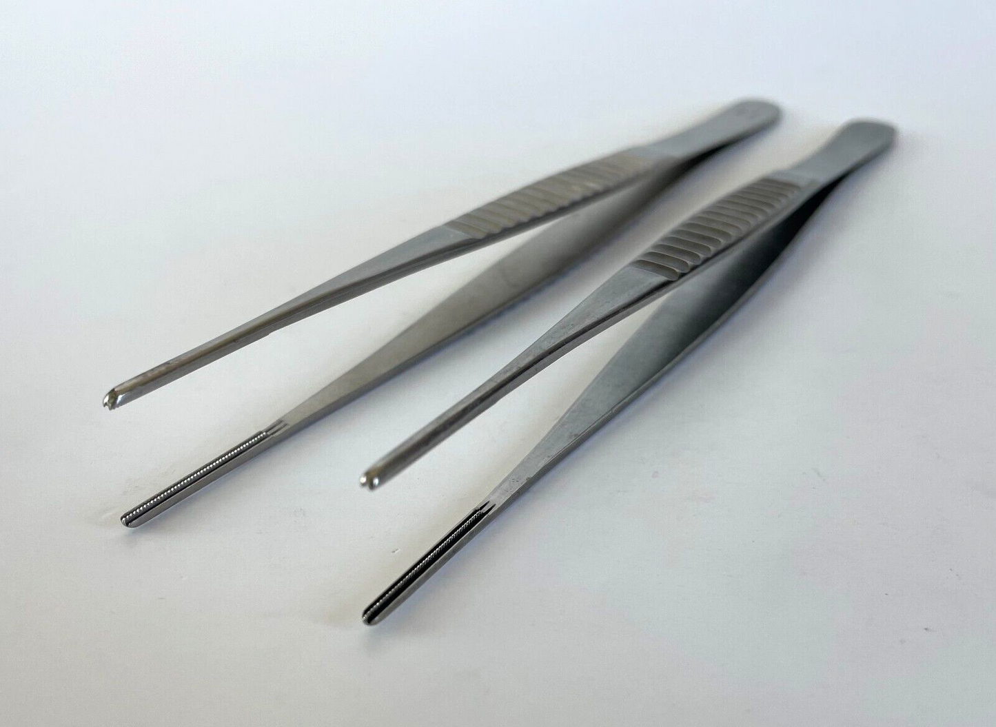 LOT OF 2 Pilling 351802 DeBakey Tissue Forceps with 30 DAY WARRANTY!