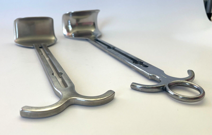 Balfour Center Blade Abdominal Retractor Stainless Surgical Set of 2