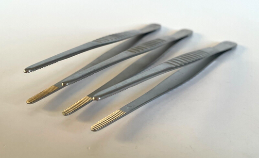 LOT OF 3 Pilling 18-1106 Thumb Dressing Forceps