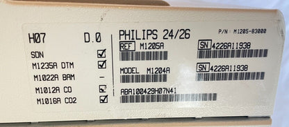 Philips M1205A V24C Patient Monitor + 30 DAY WARRANTY!