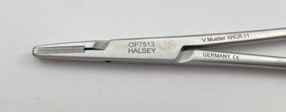 LOT OF 3 V. Mueller OP7513 Vital Halsey Eye Needle Holder, 5" + 30 DAY WARRANTY!