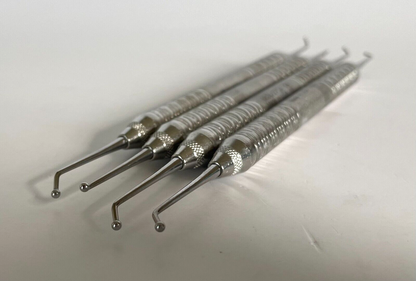 LOT of 4 Hu-Friedy BB26/27S6 Double End Dental Ball Burnisher + 30 DAY WARRANTY!