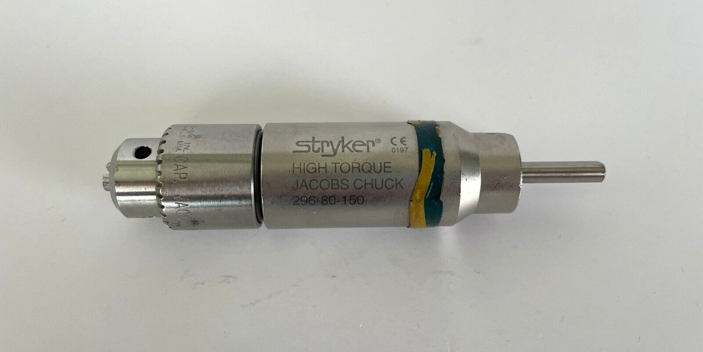 Stryker 296-80-150 High Torque Jacobs Chuck