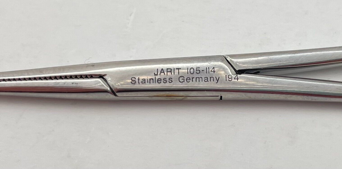 LOT OF 3 Mosquito Forceps: Jarit 105-114, Weck 475081, Pilling Weck 475101