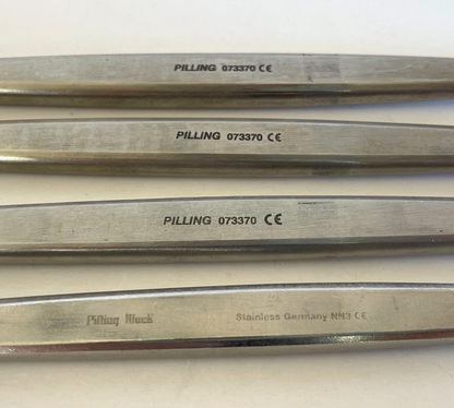 LOT of 4 Pilling 073370 Fisher Tonsil Knife/Dissector, 073370 (3), Similar (1)